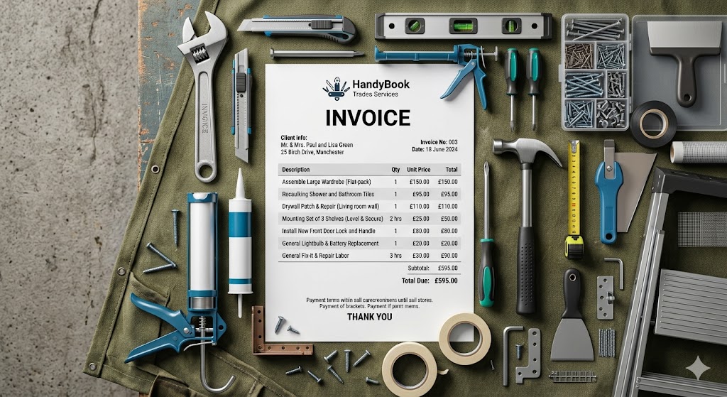 Trades invoice template — coming soon